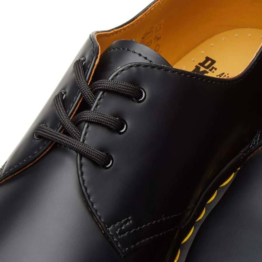 Dr. Martens Klassieke Zwarte Leren Oxford Schoenen Black Heren