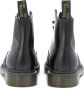 Dr. Martens Zwarte leren gevechtslaars met ritszak en 6 cm platform Black Dames - Thumbnail 3