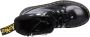 Dr. Martens Leren Enkellaarzen Street Style Rubberen Zool Vetersluiting Black Dames - Thumbnail 3