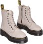 Dr. Martens Taupe Platform Veterschoenen voor Dames Beige Dames - Thumbnail 15