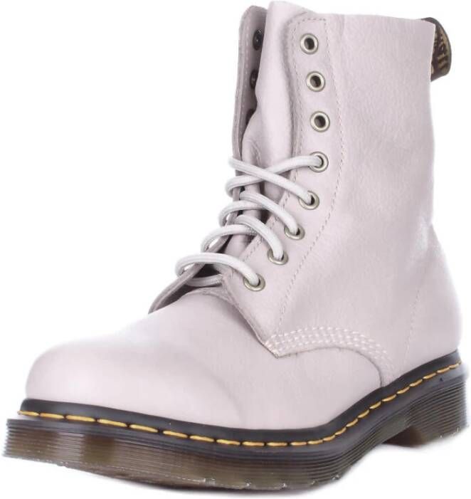 Dr. Martens Lace-up Boots Beige Heren