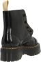 Dr. Martens Vegan Enkellaarzen met Glanzende Afwerking Black Dames - Thumbnail 5