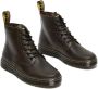 Dr. Martens Hoge Sneaker van Donkerbruin Leer Brown Unisex - Thumbnail 8
