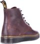 Dr. Martens Hoge Sneaker van Donkerbruin Leer Brown Unisex - Thumbnail 12