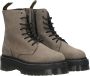 Dr. Martens Jadon Laarzen Milled Nubuck Leer Grijs Heren - Thumbnail 2