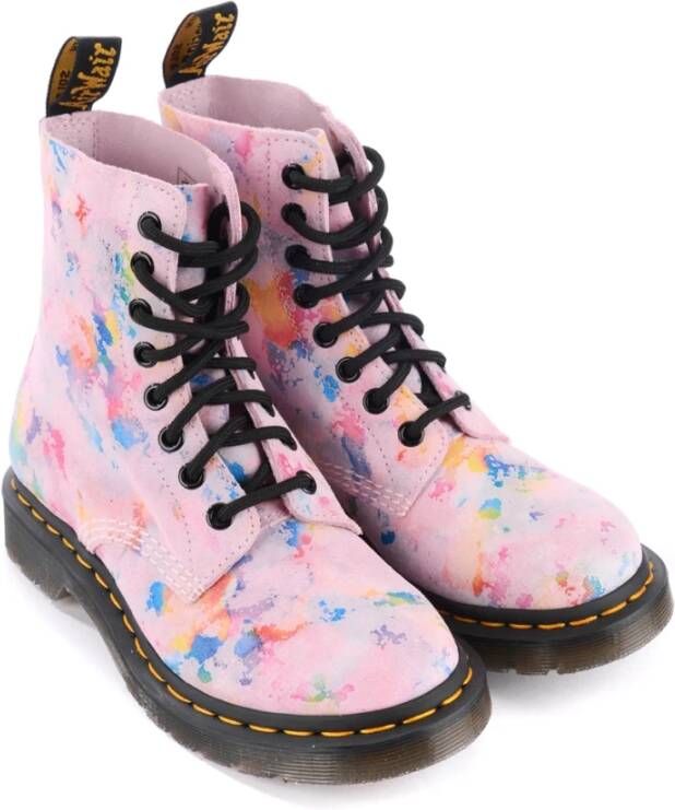 Dr. Martens Lace-up Boots Roze Dames