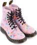 Dr Martens 1460 Pascal Rainbow combat boot Dr. Martens Roze Dames - Thumbnail 3