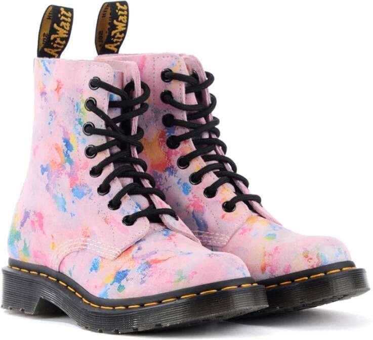 Dr. Martens Lace-up Boots Roze Dames