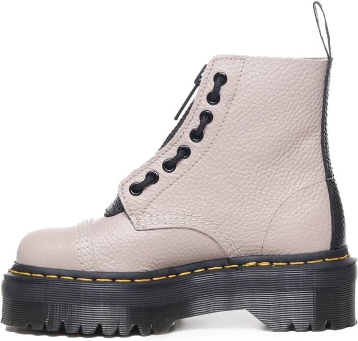 Dr. Martens Laarzen SINCLAIR VINTAGE TAUPE MILLED NAPPA - Foto 5