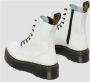 Dr Martens Jadon Smooth Leather Platform Boots Dr. Martens Wit Heren - Thumbnail 13