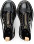 Dr. Martens Vegan Enkellaarzen met Glanzende Afwerking Black Dames - Thumbnail 13