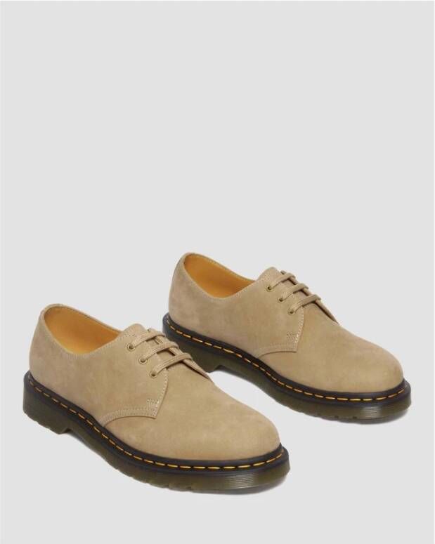 Dr. Martens Laced Shoes Beige Unisex