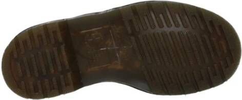 Dr. Martens Lakleren Veterschoenen Enkellaarsjes