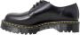 Dr. Martens 1461 Quad Smooth Leather Platform Schoenen Zwart Gepolijst Glad Black Dames - Thumbnail 44