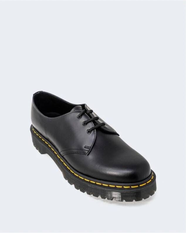 Dr. Martens Leren Casual Schoenen Herfst Winter Collectie Black Heren