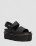 Dr Martens Voss Quad Platform Sandals Dr. Martens Zwart Dames - Thumbnail 13