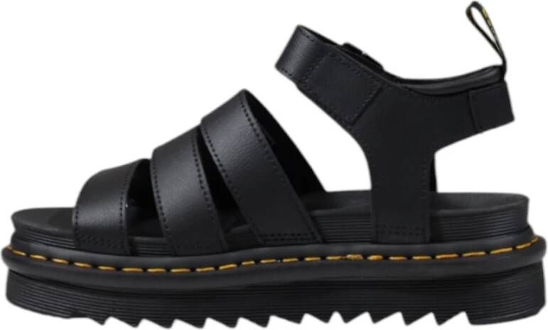 Dr. Martens Leren sandalen met gespsluiting