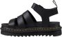 Dr. Martens Blaire leren sandalen Black Athena - Thumbnail 11