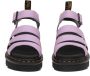 Dr. Martens Lila Sandaal van Tumbled Leer met Verstelbare Band Purple Dames - Thumbnail 5