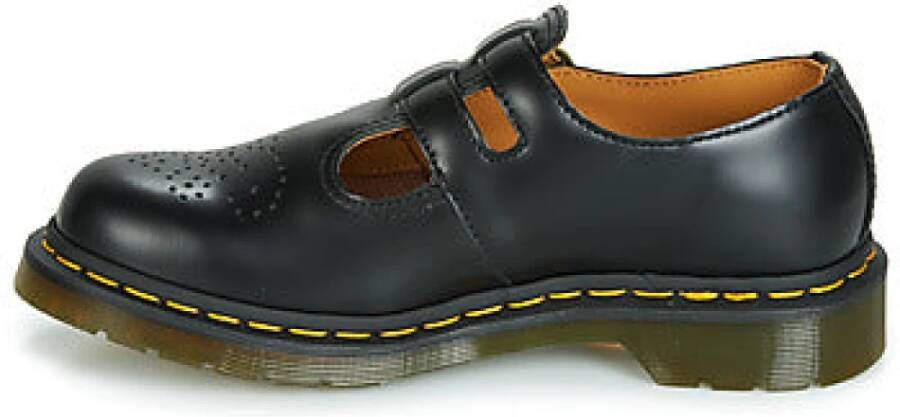 Dr. Martens Mary Jane Zwarte Leren Schoenen Black Dames