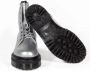 Dr. Martens Metallic Leren Plateau Laarzen Gray Heren - Thumbnail 6