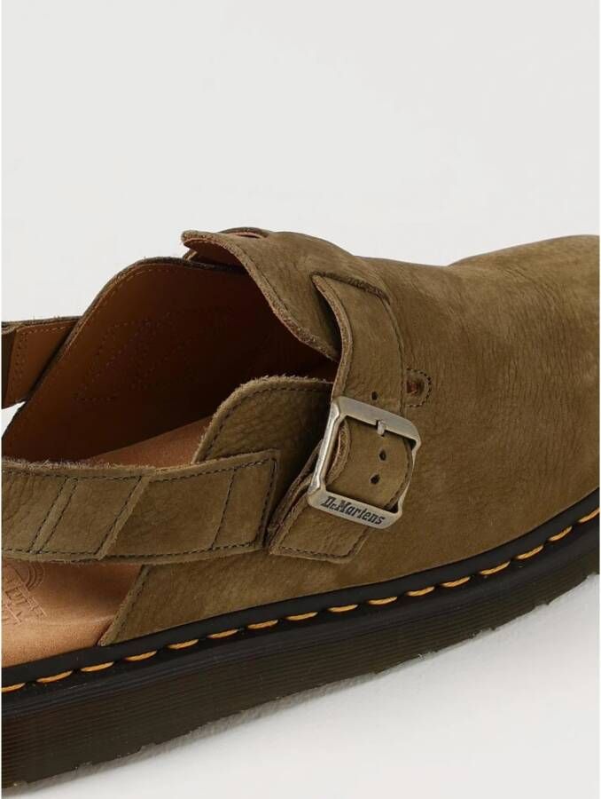 Dr. Martens Militaire Stijl Olijf Casual Sandalen