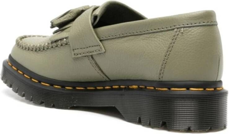 Dr. Martens Stijlvolle Olijf Loafers Vrouwen Green Dames