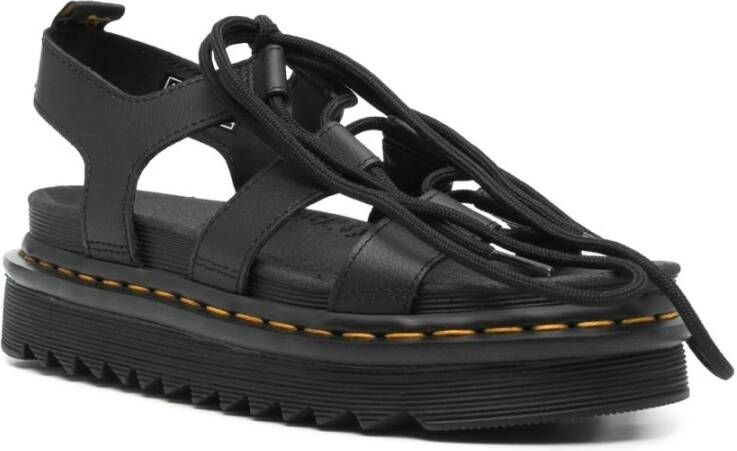 Dr. Martens Nartilla Athena Leren Gladiator Sandalen
