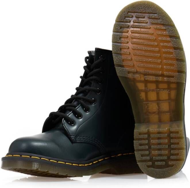 Dr. Martens Navy Smooth Laarzen Blue Dames