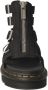 Dr. Martens Zwarte Leren Plateau Sandalen met Rits Black Dames - Thumbnail 12
