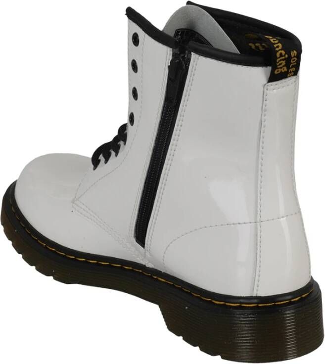 Dr. Martens Patent Lamper Laarzen White Dames