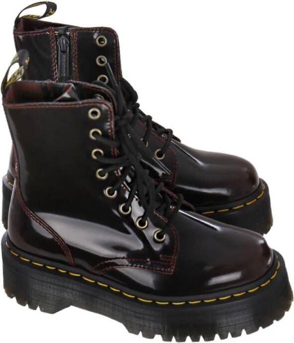 Dr. Martens Platform Leren Laarzen