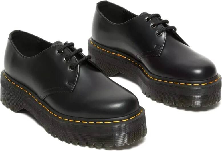 Dr. Martens Platform Quad Schoen Black Dames