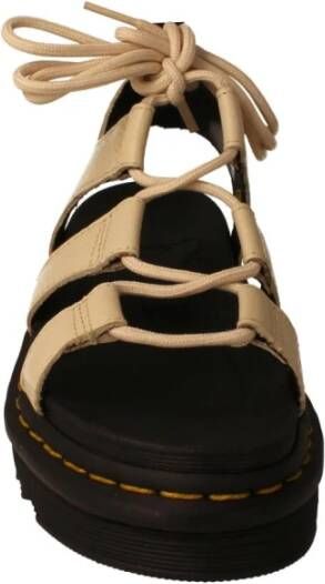 Dr. Martens Platte sandalen Beige Dames