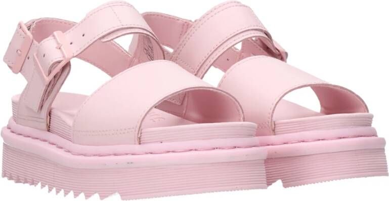 Dr. Martens Platte sandalen Roze Dames