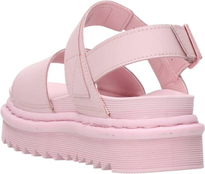 Dr. Martens Platte sandalen Roze Dames