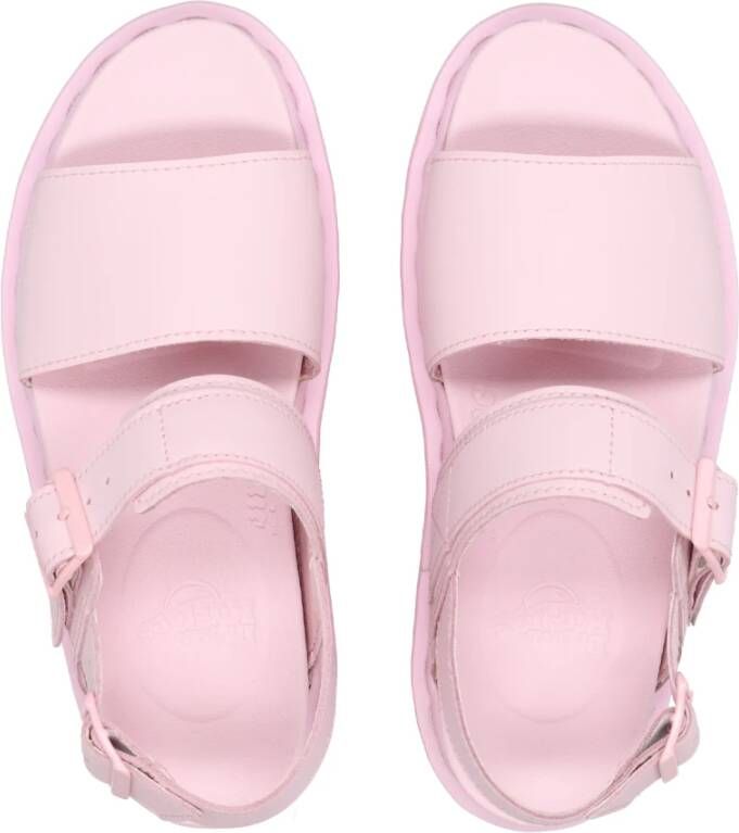 Dr. Martens Platte sandalen Roze Dames