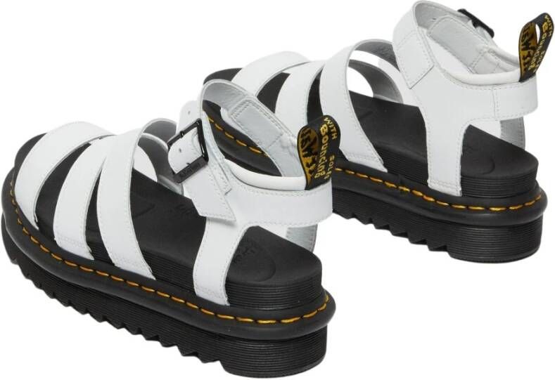 Dr. Martens Platte sandalen Wit Dames