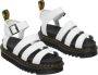 Dr Martens Blaire Softy T Multi Strap Platform Sandals Dr. Martens Wit Dames - Thumbnail 15