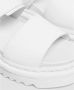 Dr Martens Voss Mono Hydro Leather Strap Sandals Dr. Martens Wit Dames - Thumbnail 6