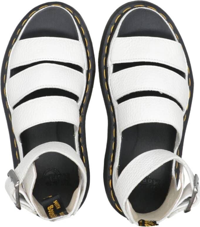 Dr. Martens Platte sandalen Wit Dames