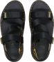 Dr. Martens Zwarte Leren Platte Sandalen met Klittenbandsluiting Black Dames - Thumbnail 10