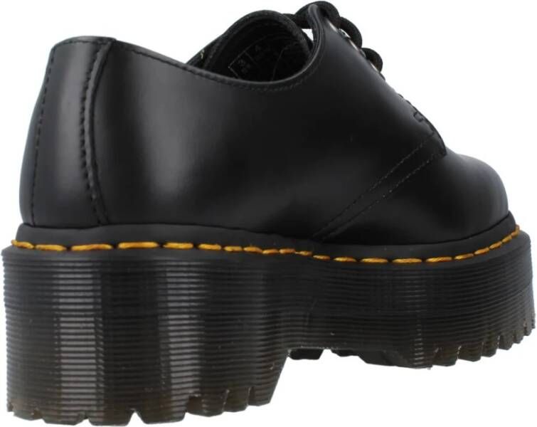 Dr. Martens Quad Smooth Veterschoenen Black Dames