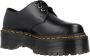 Dr. Martens Dr Martens 1461 Quad 3-eye Polished Smooth Schoenen Zwart Man - Thumbnail 9