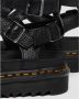 Dr. Martens Zwarte Leren Plateau Sandalen met Rits Zwart Heren - Thumbnail 15