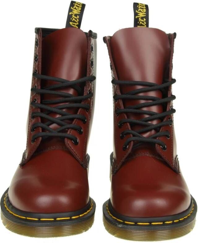 Dr. Martens Rode enkellaarsjes voor vrouwen Red Dames