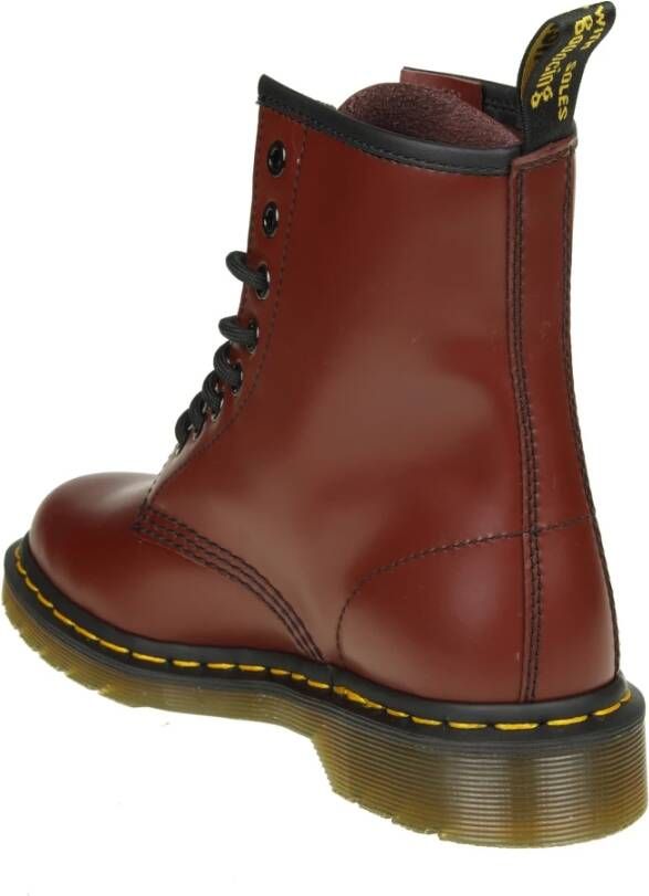 Dr. Martens Rode enkellaarsjes voor vrouwen Red Dames