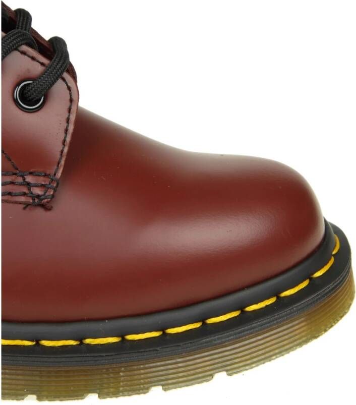 Dr. Martens Rode enkellaarsjes voor vrouwen Red Dames