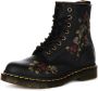 Dr. Martens Vervallen Rozen Klassieke Zwarte Laarzen Black Dames - Thumbnail 4