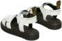 Dr Martens Dr. Martens Klaire J White T Lamper leren sandalen wit - Thumbnail 7